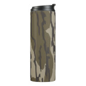 Bottomland Camo Hoesje voor Mannen Vrouwen Thermosbeker (Gedraaid links)