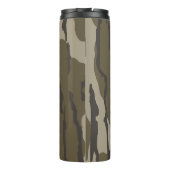 Bottomland Camo Hoesje voor Mannen Vrouwen Thermosbeker (Achterkant)