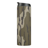 Bottomland Camo Hoesje voor Mannen Vrouwen Thermosbeker (Geroteerd rechts)