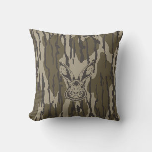 Bottomland Camo Hunting Camo Rabbit Kussen