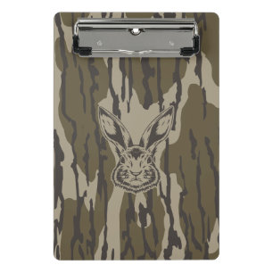 Bottomland Camo Hunting Camo Rabbit Mini Klembord