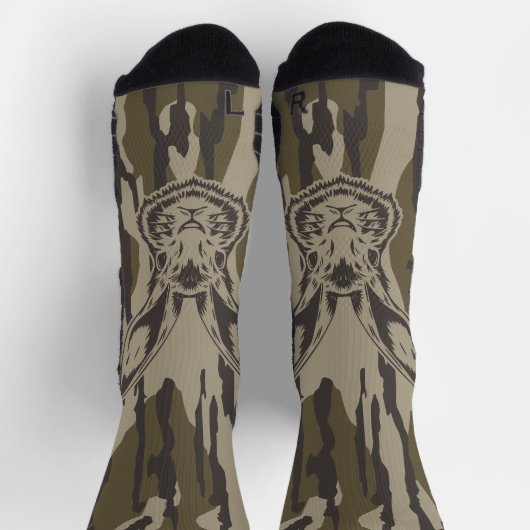 Bottomland Camo Hunting Camo Rabbit Sokken (Top)