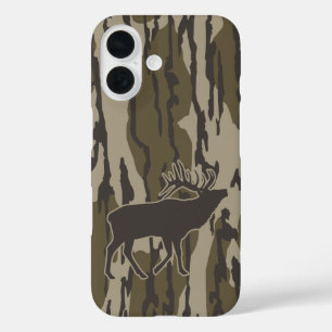 Bottomland Camo Hunting Elk iPhone 16 Hoesje