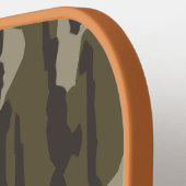 Bottomland Camo Hunting Elk Pickleball Paddle (Links Detail)