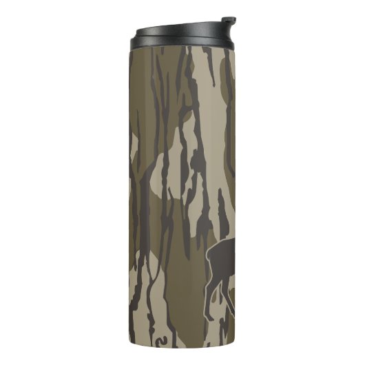 Bottomland Camo Hunting Elk Thermosbeker (Gedraaid links)