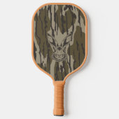 Bottomland Camo Jacht Camo Konijn Pickleball Paddle (Achterkant)