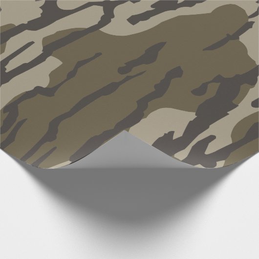 Bottomland Camo Old School Camouflage Cadeaupapier (Hoek)