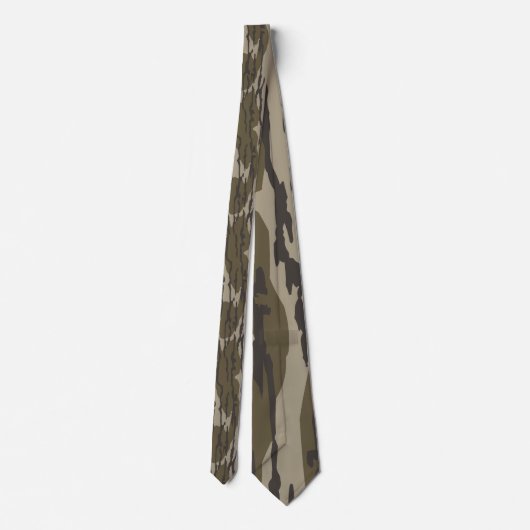 Bottomland Camo Old School Camouflage Stropdas (Achterkant)