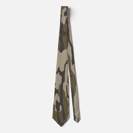 Bottomland Camo Old School Camouflage Stropdas (Voorkant)
