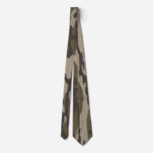 Bottomland Camo Old School Camouflage Stropdas (Achterkant)