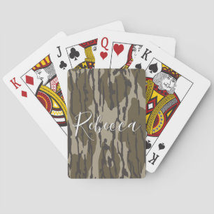 Bottomland Camo Oude School Camouflage Pokerkaarten