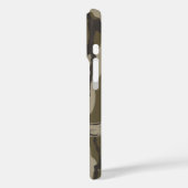 Bottomland Camo Owl op Branch Case-Mate iPhone Case (Achterkant / Links)