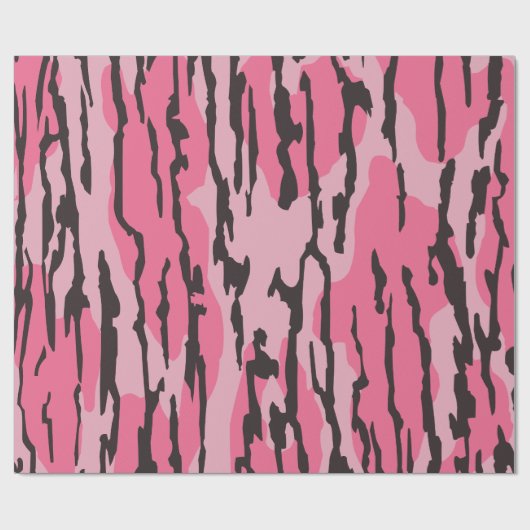 Bottomland camo roze bottomland Camo meisjes Cadeaupapier (Vlak)