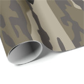  Bottomland Camo Schattige Black Bow Camo Cadeaupapier (Rol Hoek)