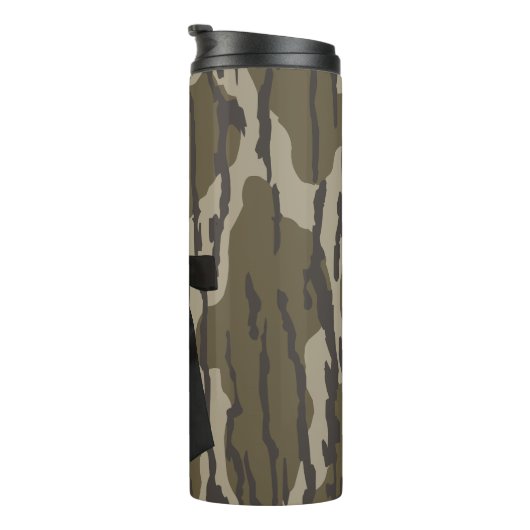 Bottomland Camo Schattige Black Bow Camo Thermosbeker (Geroteerd rechts)