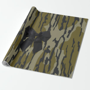 Bottomland Camo Schattige Bow Ribbon voor Vrouwen  Cadeaupapier