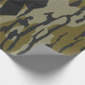 Bottomland Camo Schattige Bow Ribbon voor Vrouwen  Cadeaupapier (Hoek)