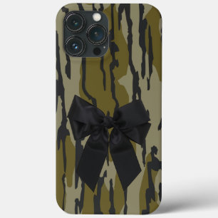 Bottomland Camo Schattige Bow Ribbon voor Vrouwen  Case-Mate iPhone Case