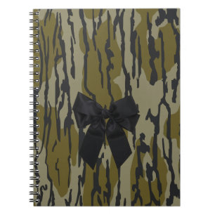 Bottomland Camo Schattige Bow Ribbon voor Vrouwen  Notitieboek