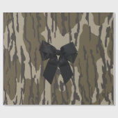 Bottomland Camo Schattigee strik lint voor vrouwen Cadeaupapier (Vlak)