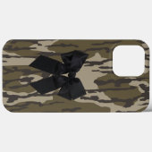 Bottomland Camo Schattigee strik lint voor vrouwen Case-Mate iPhone Case (Achterkant (horizontaal))