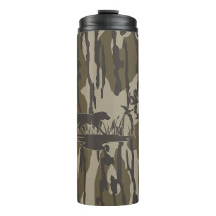 Bottomland Camo Skin Hond en Eenden Thermosbeker