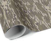 Bottomland Camo Turkey Feather Cadeaupapier (Rol Hoek)