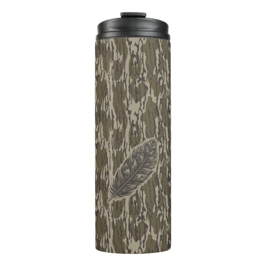 Bottomland Camo Turkey Feather Thermosbeker (Voorkant)