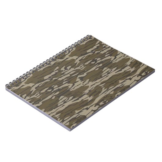 Bottomland Camo voor heren jachtkleding uitrusting Notitieboek (Linkerzijde)