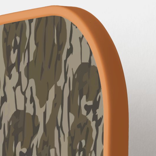 Bottomland Camo voor Heren Jagen Kleding Gear Pickleball Paddle (Links Detail)