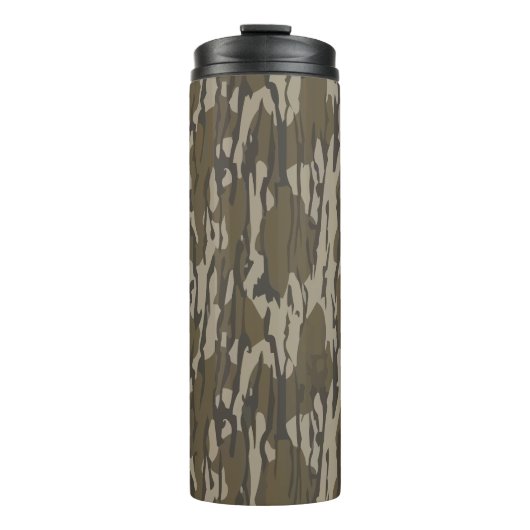 Bottomland Camo voor Heren Jagen Kleding Gear Thermosbeker (Voorkant)