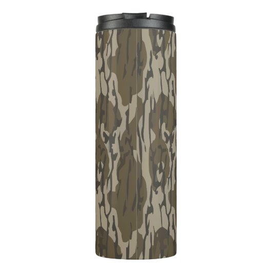 Bottomland Camo voor Heren Jagen Kleding Gear Thermosbeker (Achterkant)