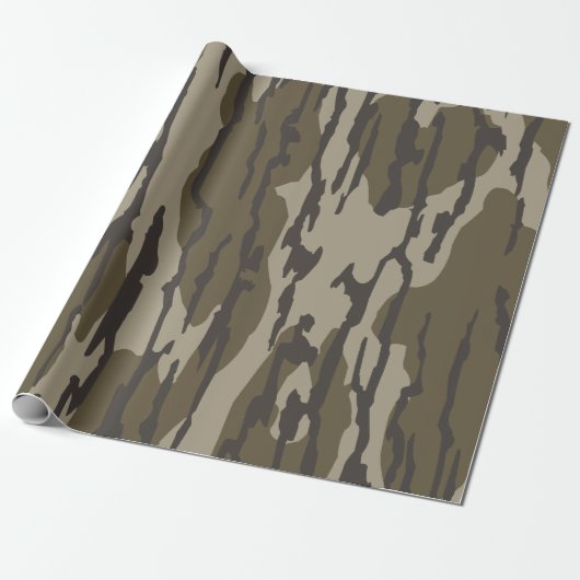 Bottomland camo voor mannen jacht kleding cadeaupapier (Uitgerold)