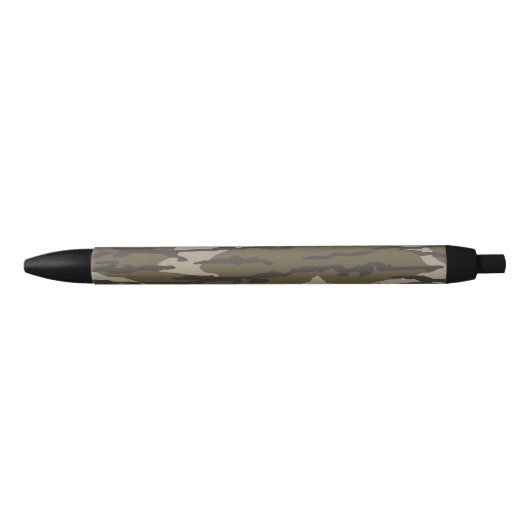 Bottomland camo voor mannen jacht kleding zwarte inkt pen (Voorkant)