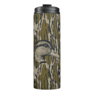 Bottomland Camo watervogels eendenjacht Thermosbeker