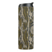 Bottomland Camo watervogels eendenjacht Thermosbeker (Gedraaid links)