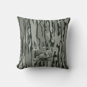 Bottomland Camo Whitetail Deer Mule Deer Pronghorn Kussen