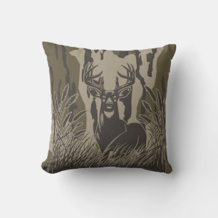 Bottomland camo whitetail hert buck jacht camo kussen