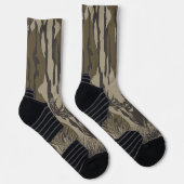 Bottomland camo whitetail hert buck jacht camo sokken (Rechts)