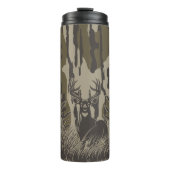 Bottomland camo whitetail hert buck jacht camo thermosbeker (Voorkant)