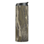 Bottomland camo whitetail hert buck jacht camo thermosbeker (Gedraaid links)