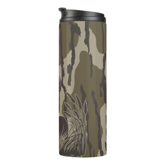 Bottomland camo whitetail hert buck jacht camo thermosbeker (Geroteerd rechts)