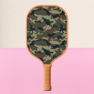 Bottomland camouflage pickleball paddle