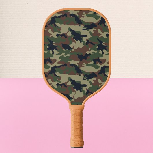Bottomland camouflage  pickleball paddle