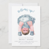 Bottoms omhoog! (Staal blauw/blond) Kaart (Voorkant)