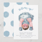 Bottoms omhoog! (Staal blauw/blond) Kaart (Voorkant / Achterkant)