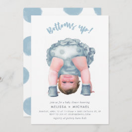 Bottoms omhoog! (Staal blauw/blond) Kaart