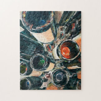 Bottoms Up! a puzzel for Wine Lovers Legpuzzel