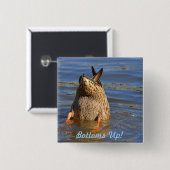 Bottoms Up Button (Voorkant /achterkant)