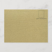 Bottoms up Cocktail Party Personalized Uitnodiging Briefkaart (Achterkant)